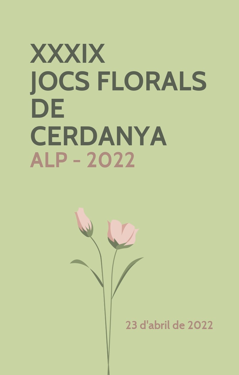 XXXIX Jocs Florals de Cerdanya